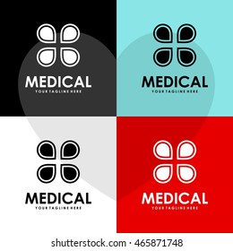 Medical logo design template