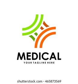 Medical logo design template