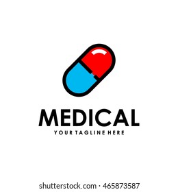 Medical logo design template