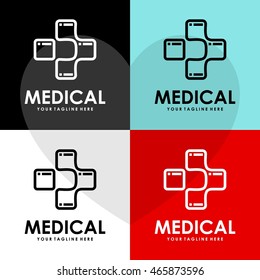 Medical logo design template
