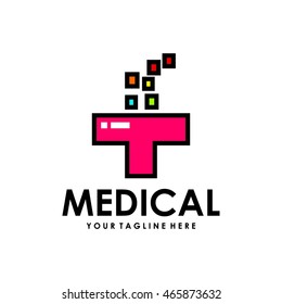 Medical logo design template