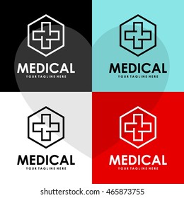 Medical logo design template
