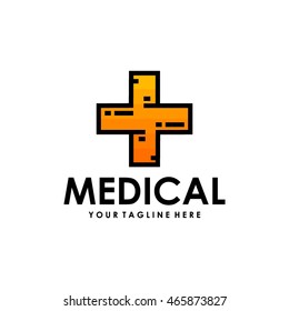 Medical logo design template
