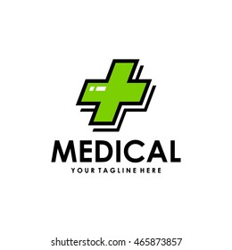 Medical logo design template