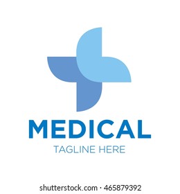 Medical logo design template