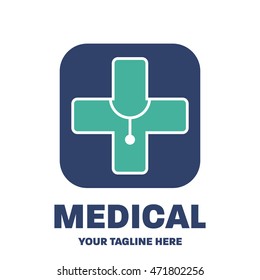 Medical logo design template