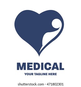 Medical logo design template