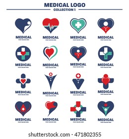 Medical logo design template