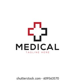 Medical logo design template
