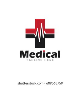 Medical logo design template