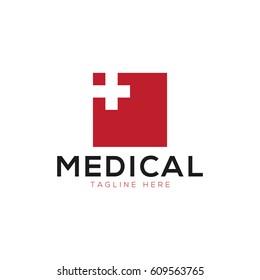 Medical logo design template