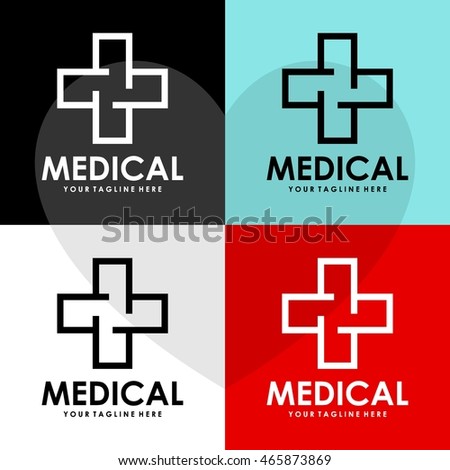 Medical logo design template