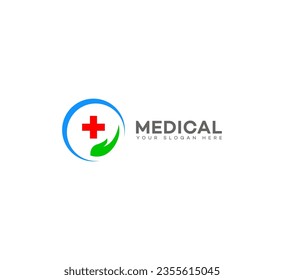 icono del logotipo médico Plantilla de diseño Vector