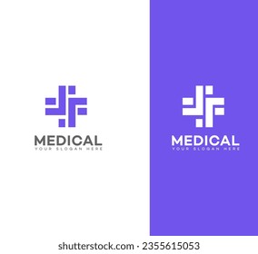 icono del logotipo médico Plantilla de diseño Vector