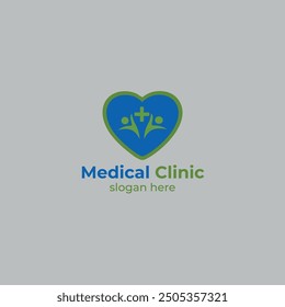 Plantilla médica del diseño del logotipo, diseño del Vector