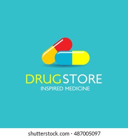 Medical logo design template. vector illustration