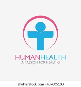 Medical logo design template. vector illustration
