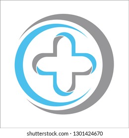 Medical logo design template-Pharmacy logo design template- vector illustrator - Vector
