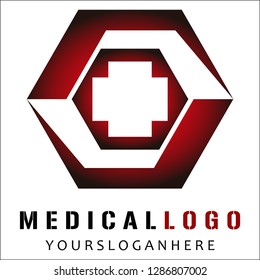 Medical Logo Design Vector eps10