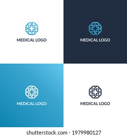 Vektorgrafik des medizinischen Logos