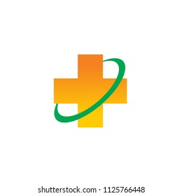 Medical logo design vector template