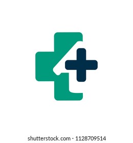 Medical logo design vector template
