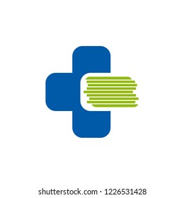 medical logo design vector template