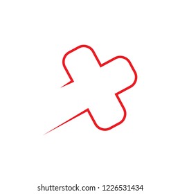 medical logo design vector template