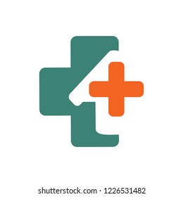 medical logo design vector template