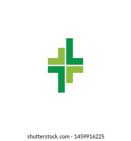 Medical logo design vector template