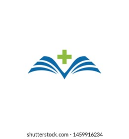Medical logo design vector template