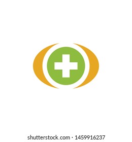 Medical logo design vector template