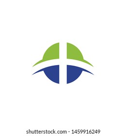 Medical logo design vector template