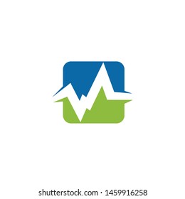 Medical logo design vector template
