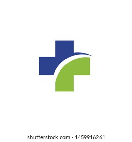 Medical logo design vector template