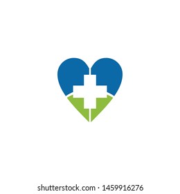 Medical logo design vector template