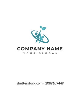 Medical logo design vector template