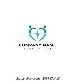 Plantilla vectorial de diseño de logotipo médico