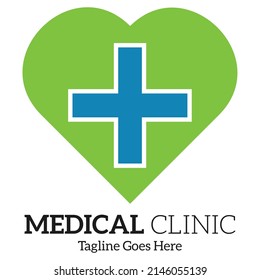 Medical Logo Designs with heart and Pills logo Heart and pill