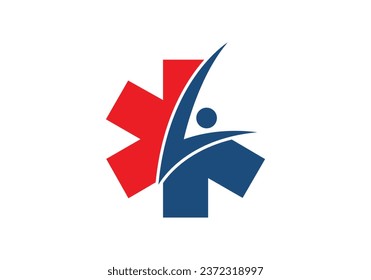 Medical Logo And Flat Vector Logo Design Template Element.