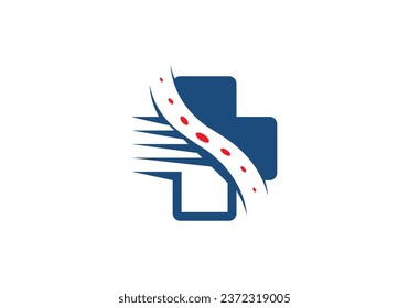 Medical Logo And Flat Vector Logo Design Template Element.
