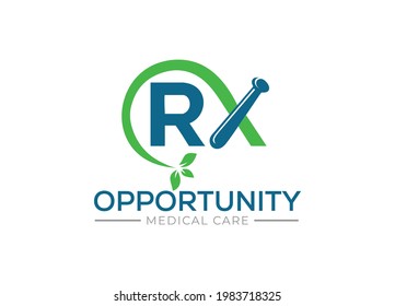 Medical logo, health care logo vector design