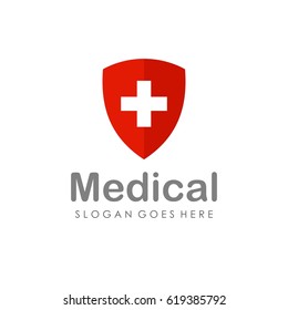 Medical logo and icon full vector
