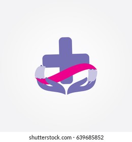 medical logo, icon health care
