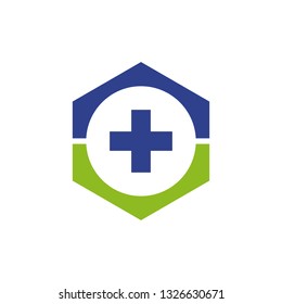 Medical logo icon vector template