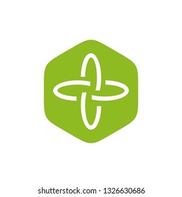 Medical logo icon vector template