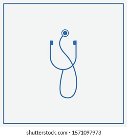 Medical Logo Letter Y - Stethoscope Letter Logo - Vector 