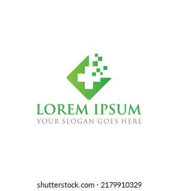 medical logo , pharmacy logo vector