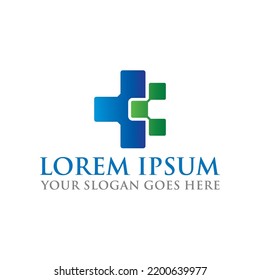medical logo , pharmacy logo vector