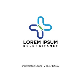 Medizinisches Logo Apothekenlogo Vektorgrafik